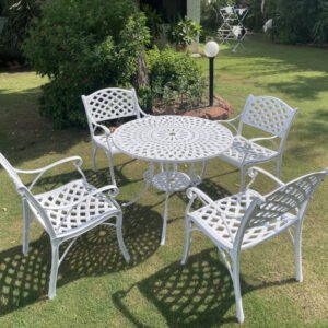 Cross Design Table Set