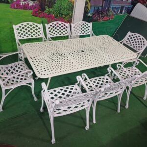 Cross design dinning table set [8 Seater]